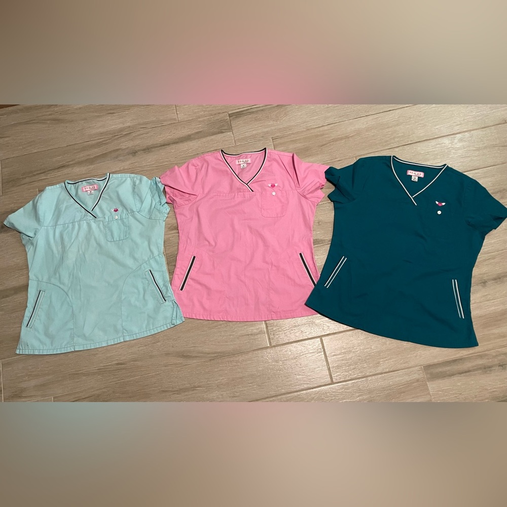 Koi scrub top bundle